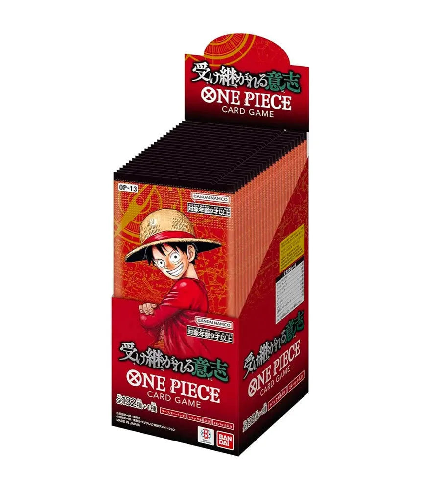 OP-13 Carrying on His Will - Booster Box 24 Buste (JAP)