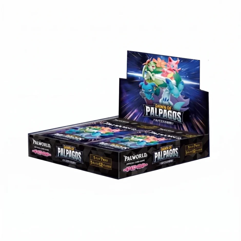[JAPANESE] PALWORLD OFFICIAL CARD GAME DAWN OF PALPAGOS BP01 BOOSTER BOX