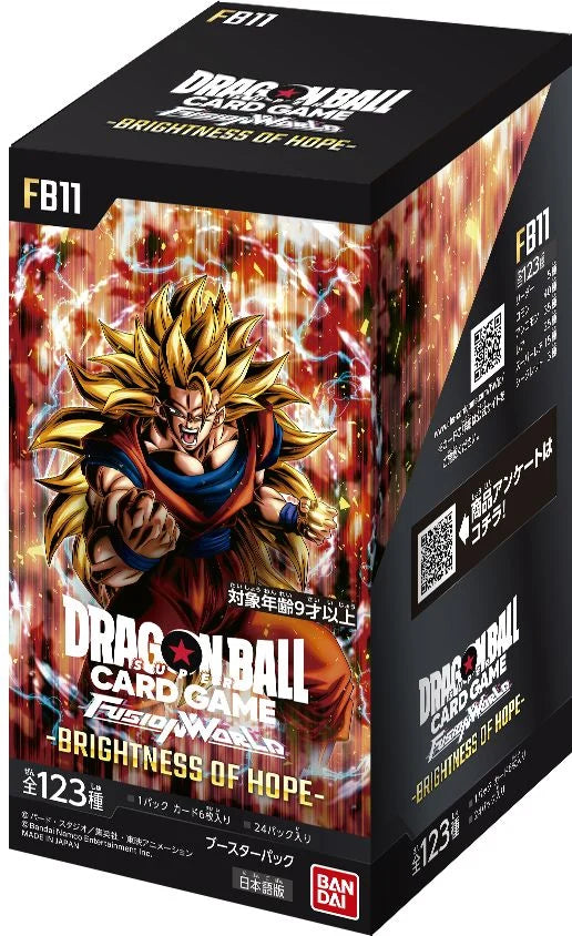Booster BOX Brightness of Hope [FB11] - Dragon Ball Super Card Game Fusion World