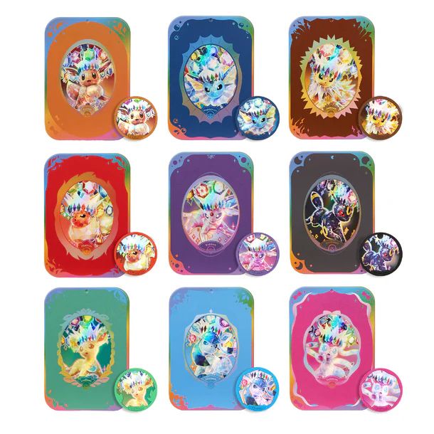 Pokémon TGC Chinese – TCG Terastal Badge Set – CHN